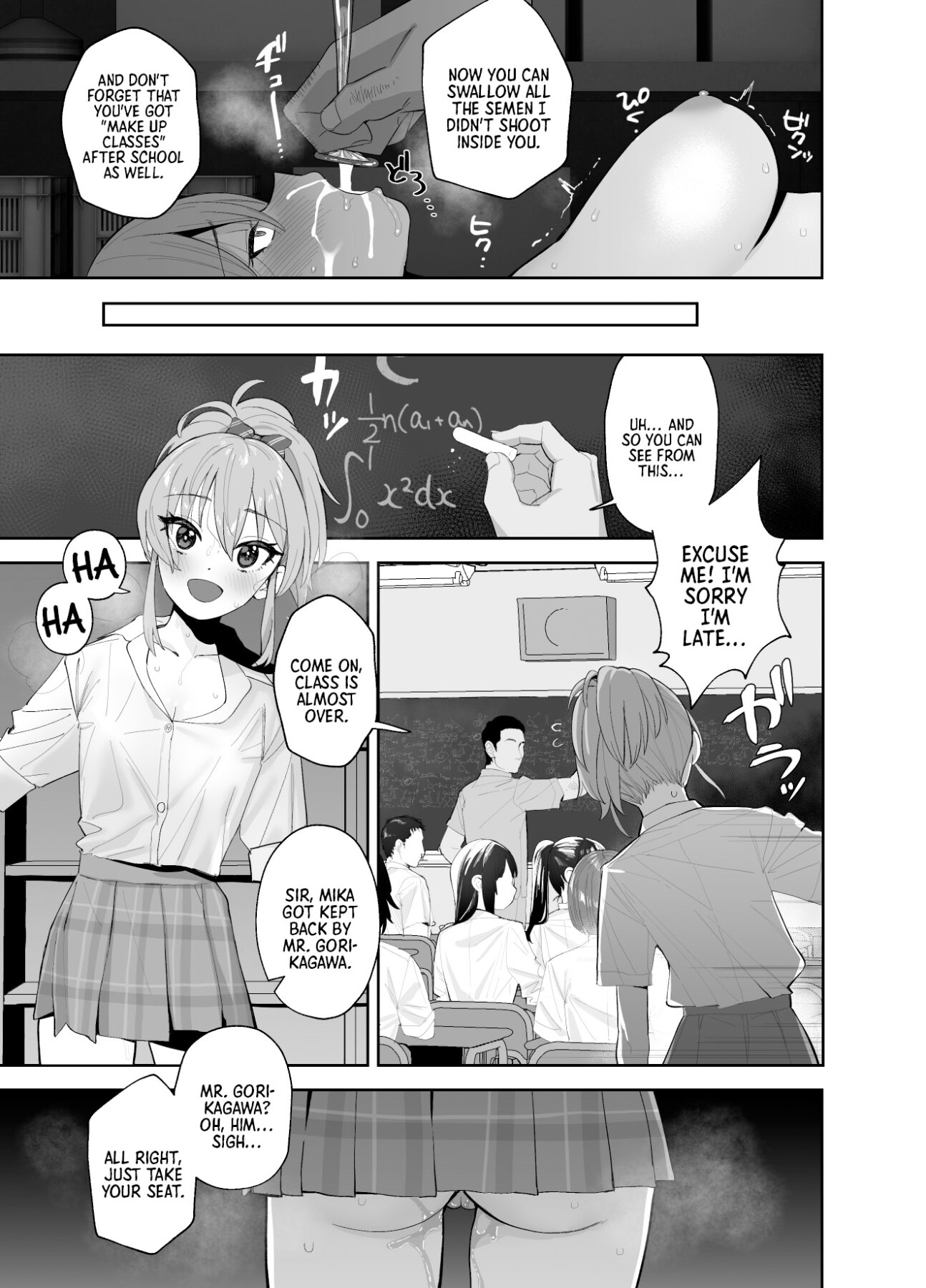 Hentai Manga Comic-Supplementary Lessons-Read-14